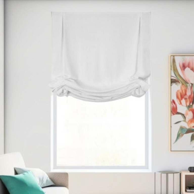 Semi Sheer Tie-up Shade