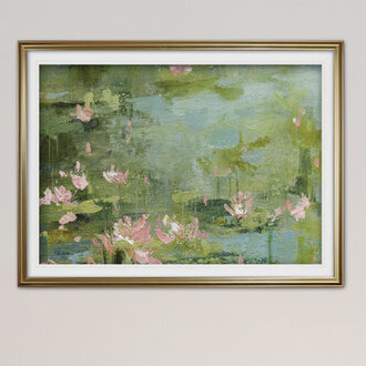 Celadon Waterlilies II