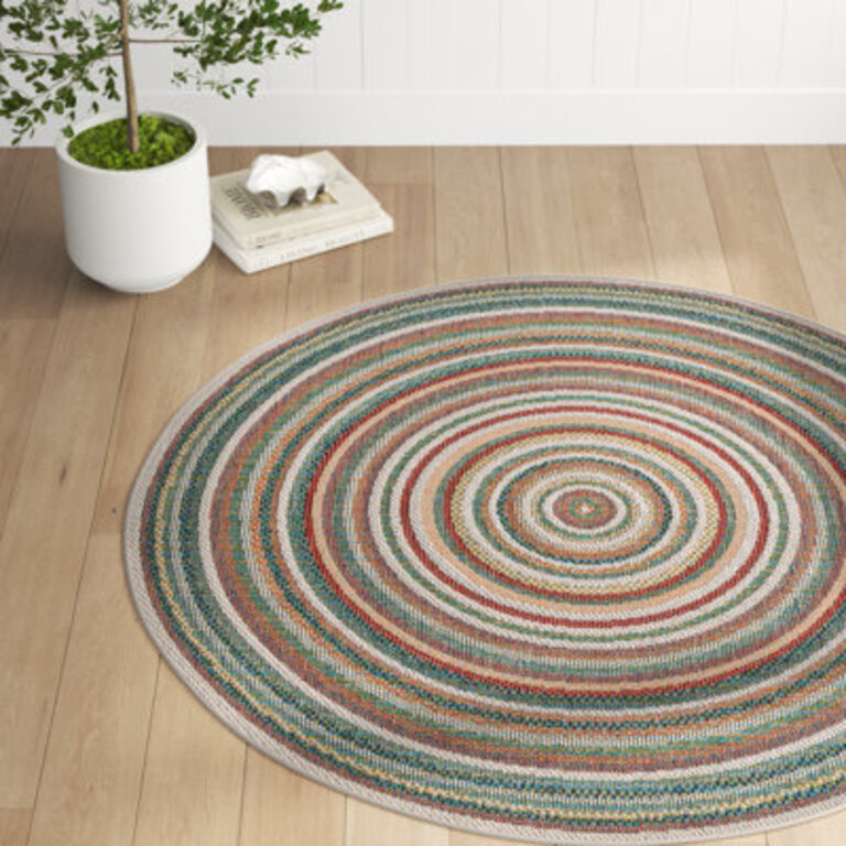 Lucidia Geometric Indoor  Outdoor Rug