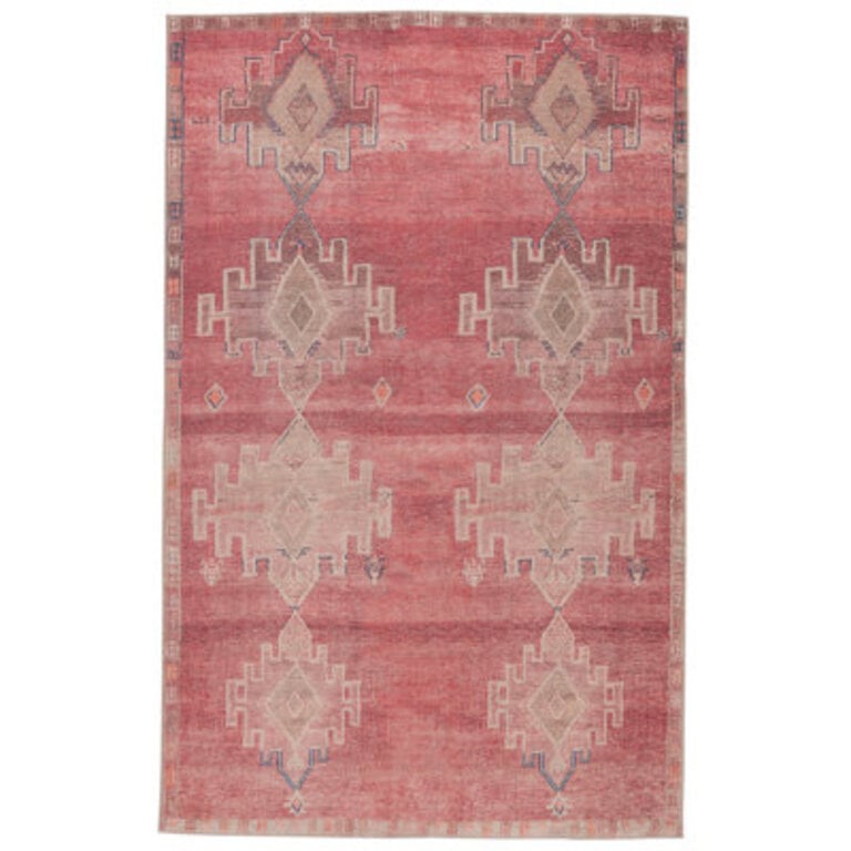 Asuncin Oriental PinkTan Area Rug