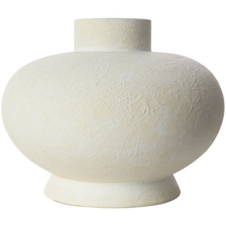 8 H Global Inspired Round Ceramic Table Vase