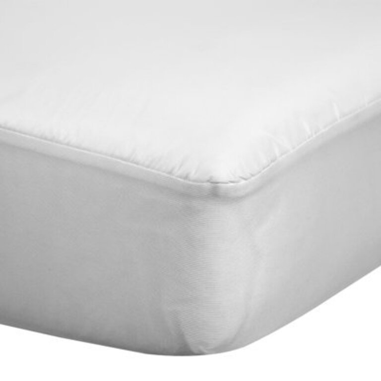 Sealy Baby SafetyCase Protective Zippered Encasement Waterproof Fitted Baby Crib Mattress Protector Pad 52 x 28 - White