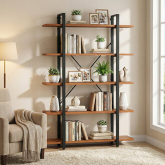Aidann Etagere Bookcase