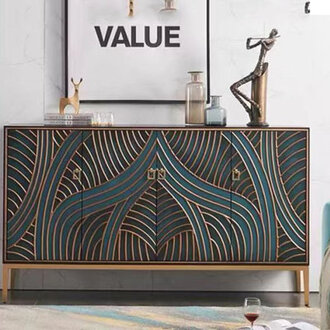 Diena 6299 Solid Wood Sideboard