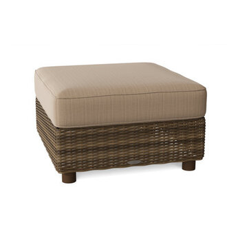Sonoma Wicker Outdoor Ottoman