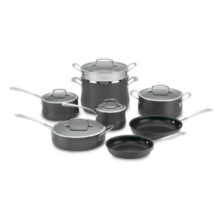 Cuisinart 13 Pieces Non Stick Hard-Anodized Cookware Set
