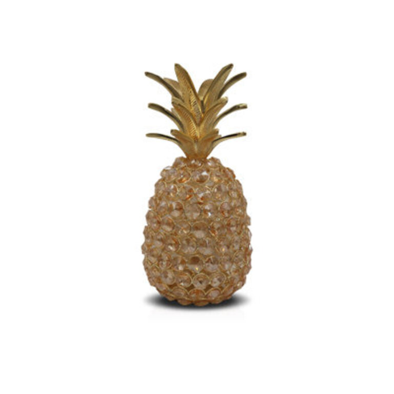Glam Fruit Pineapple Sculpture Decor