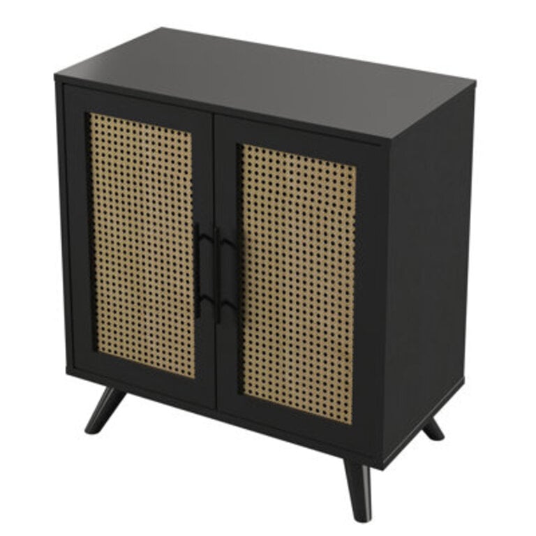 Casspi 2-Door Engineered Wood Accent Cabinet