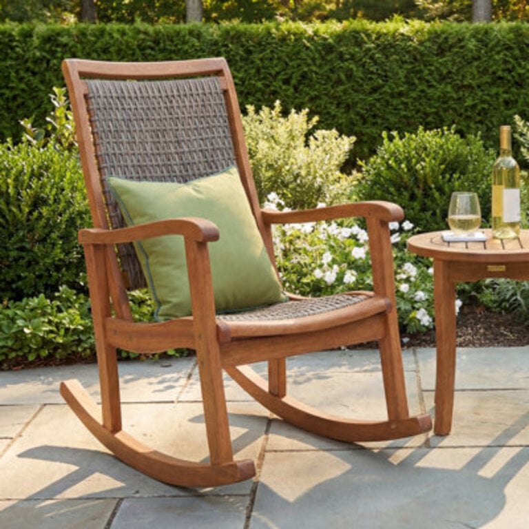 Arnot Rocking Solid Wood Chair