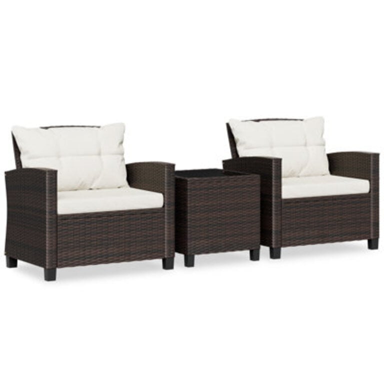 Arlayne 2 - Person Outdoor Rattan Patio Set