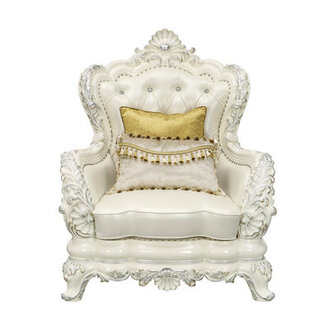 Baggum Faux Leather Armchair