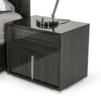 Whipkey 2 - Drawer Nightstand in Gray