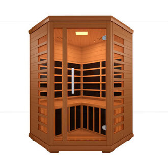 Westinghouse 2 - Person Bluetooth Compatible Electric Sauna in Canadian Hemlock