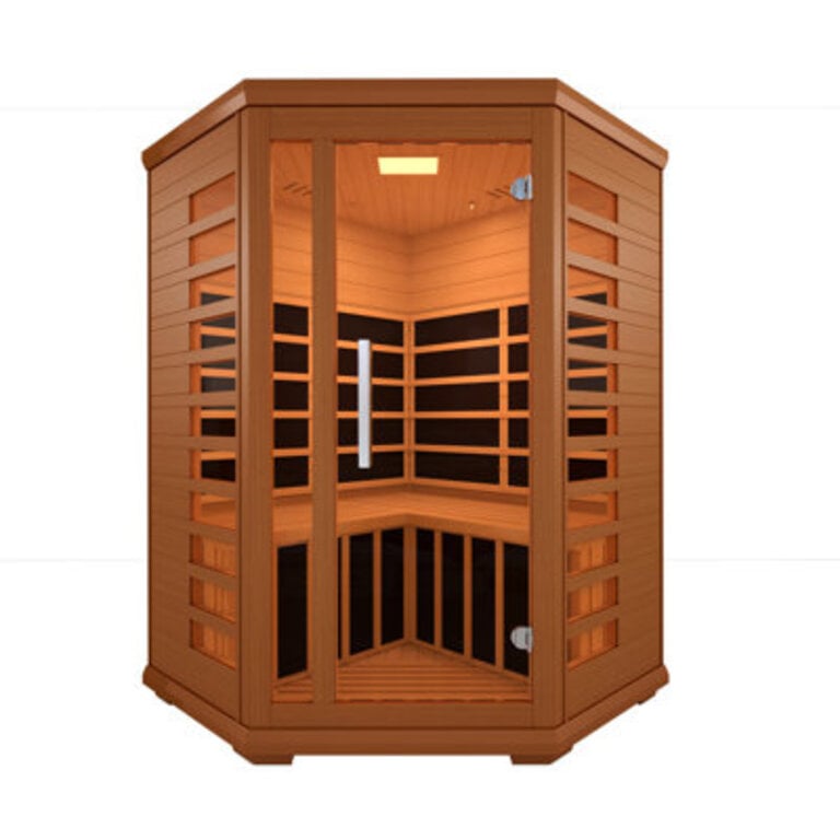 Westinghouse 2 - Person Bluetooth Compatible Electric Sauna in Canadian Hemlock