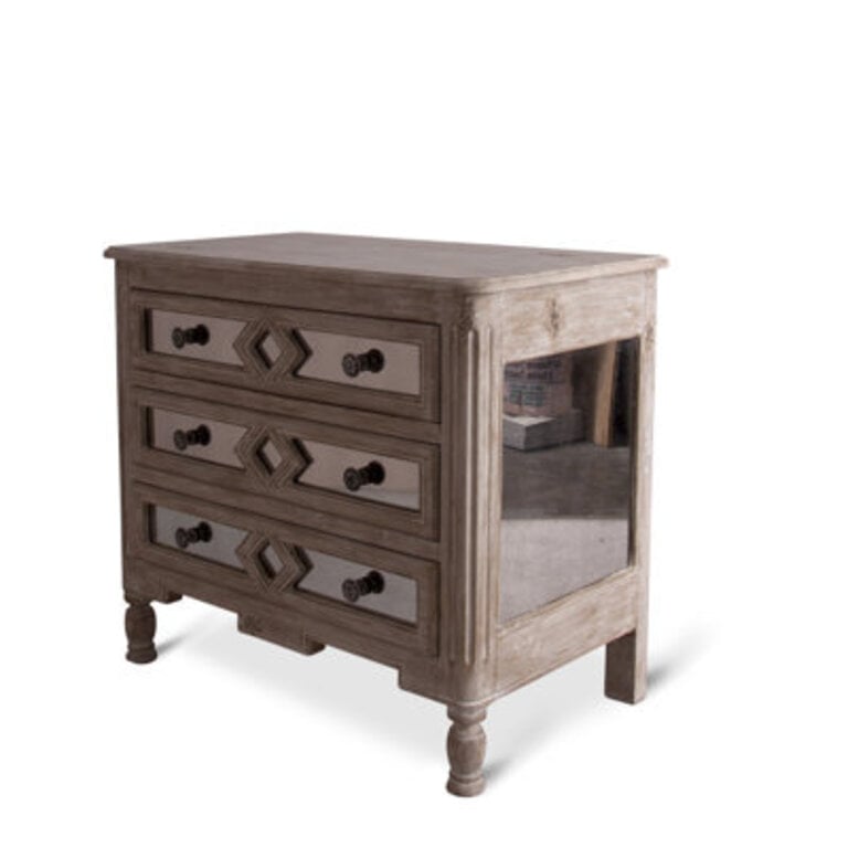 Diamond Bedside Chest