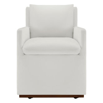 Bobbi Upholstered Dining Arm Chair