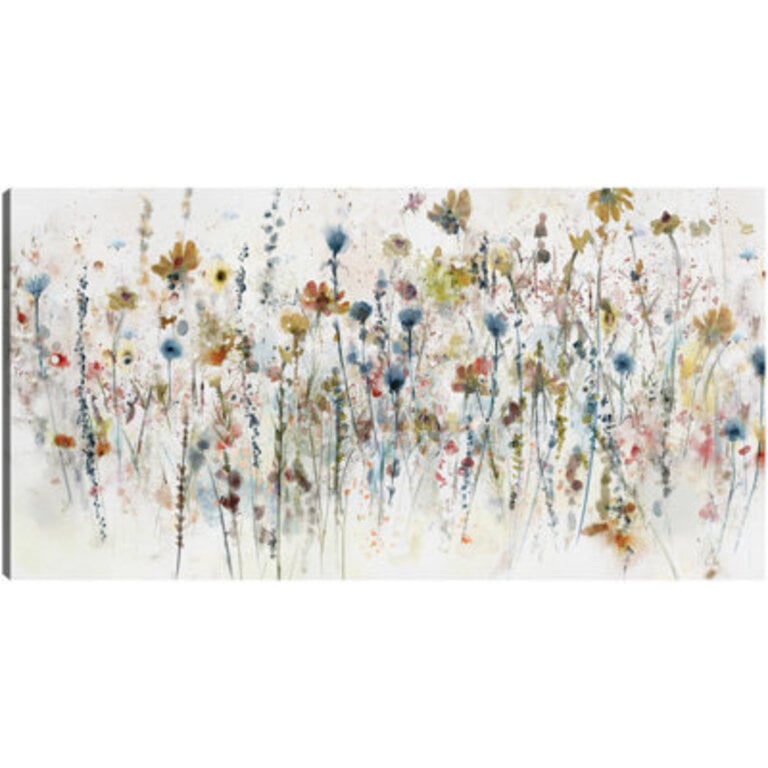 Watercolor Wildflowers by Studio Arts Canvas Wall Art Print