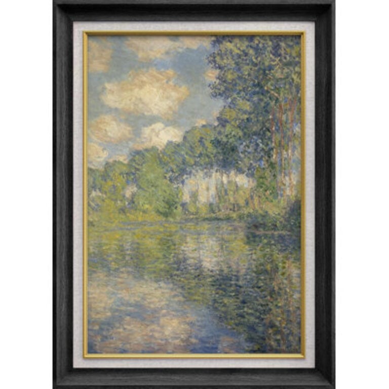 Poplar Trees On The Epte  by Claude Monet