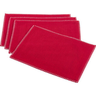 Ivara Whip Stitched Design 13 Cotton Placemat