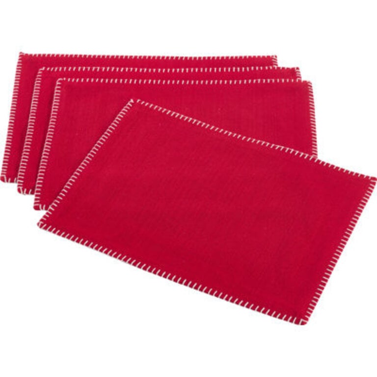 Ivara Whip Stitched Design 13 Cotton Placemat