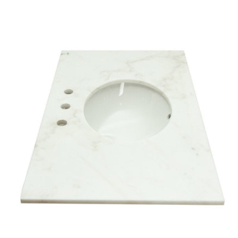 36 Single Bathroom Vanity with Cultured Marble Top