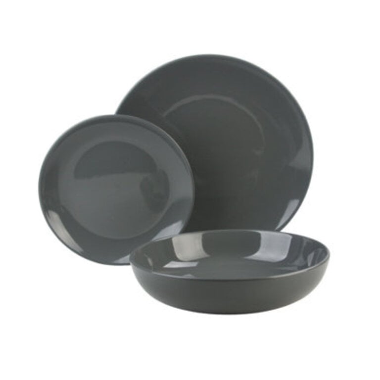 Keswick Stoneware Dinnerware Set - Service for 4