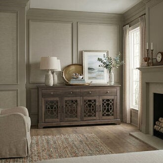 Eleana 587 Wide 4 Drawer Sideboard