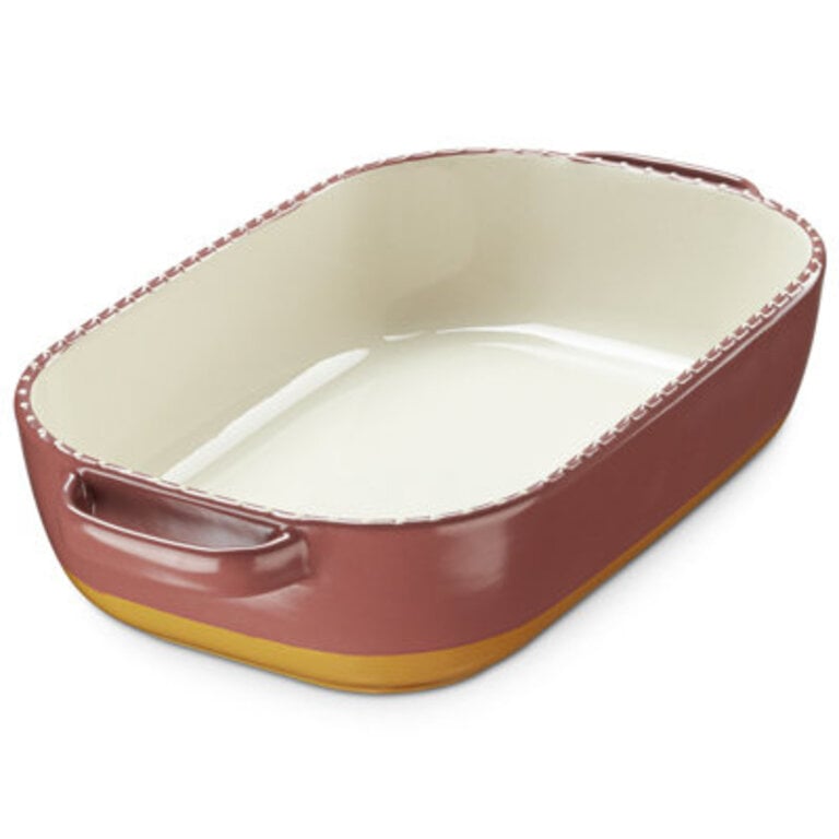LIFVER Rectangle Ceramic Casserole Bakeware