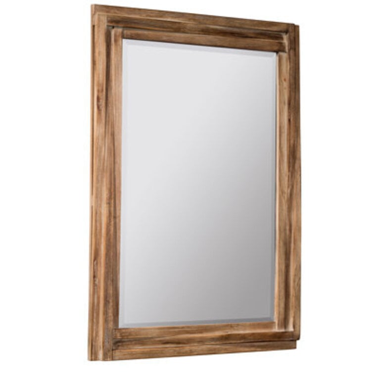 Cayden Rustic Distressed Wall Mirror