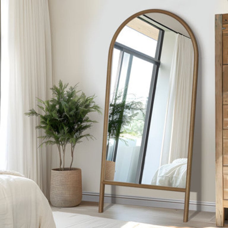 Vasilij Solid Wood Arched Mirror