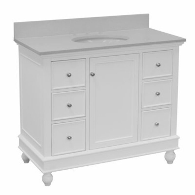 42 Single Bathroom Vanity with Top