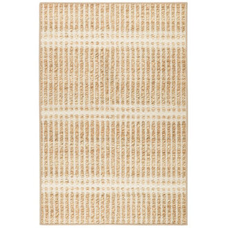 Arbor Natural Machine Printed Washable Rug