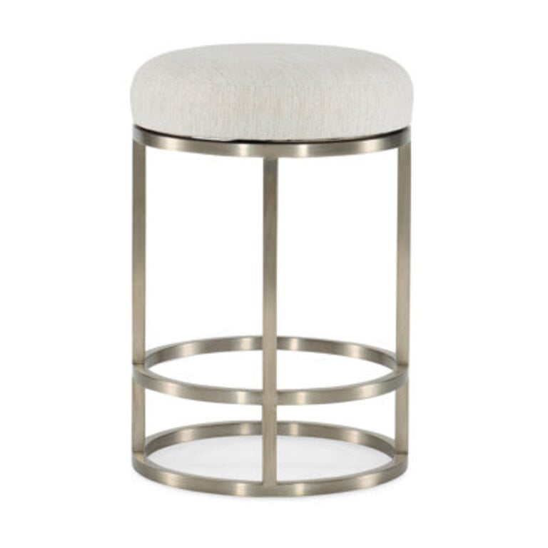 Linville Falls Upholstered Counter Stool with Metal Frame