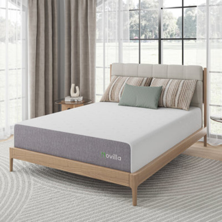 Novilla 101214 Cooling Memory Foam Mattress CertiPUR-US OEKO-TEX Certified