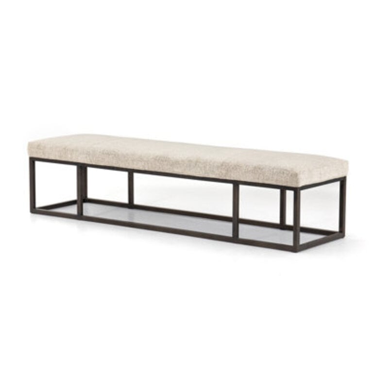 100 Polyester Upholstered Bench