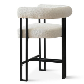 Snotra Boucle Upholstered Counter Stool