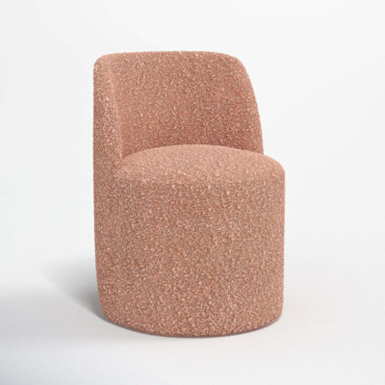 Begonia Upholstered Solid Wood Dining Chair