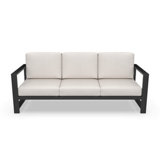 Dulcie 80 Wide Outdoor Patio Sofa with Sunbrella Cushions