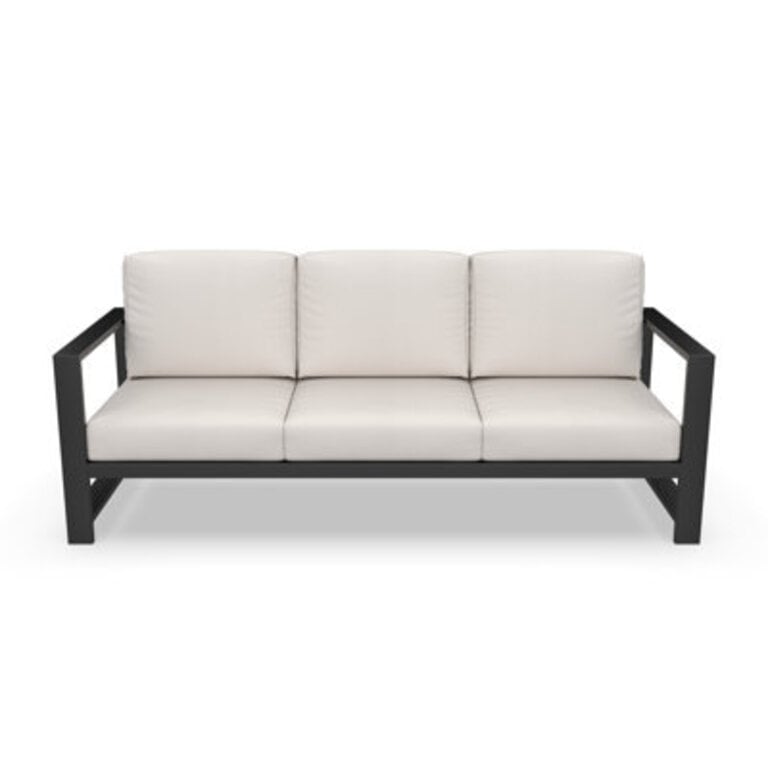 Dulcie 80 Wide Outdoor Patio Sofa with Sunbrella Cushions