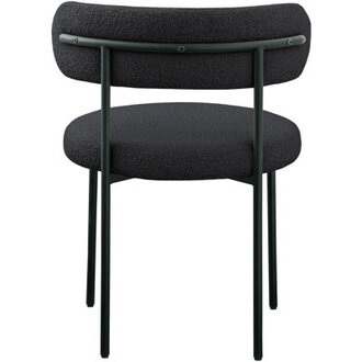 Sherwood Solid Back Boucle Side Chair
