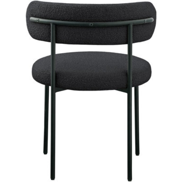 Sherwood Solid Back Boucle Side Chair