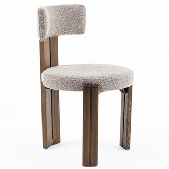 Aymer 191 H Fabric Upholstered Ash Side Chair