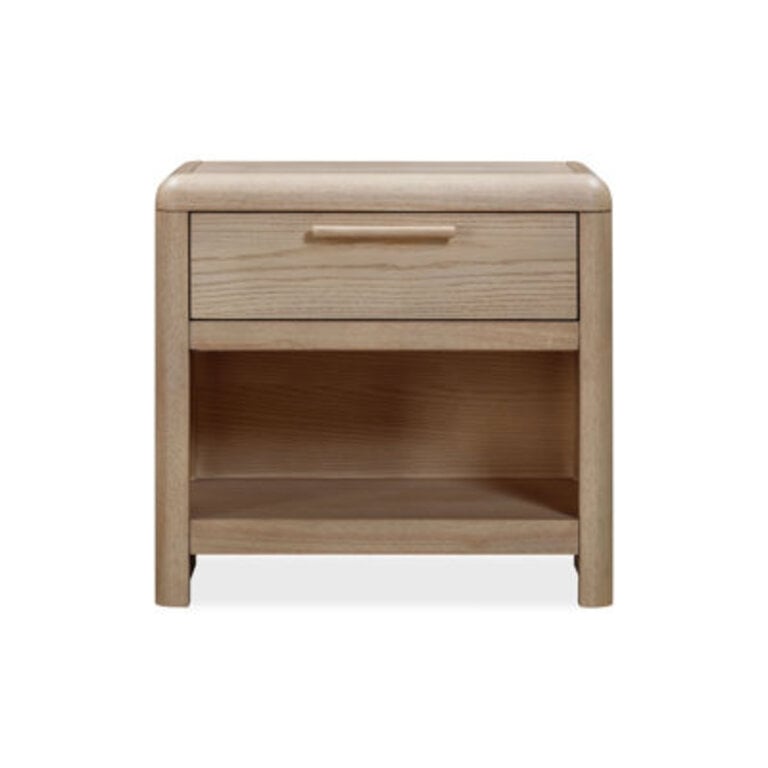 Furano One Drawer Wood 26 Nightstand