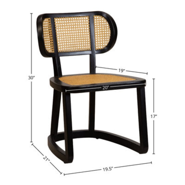 Stockholm 17 H Solid Wood Side Chair