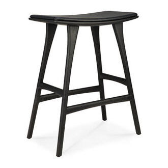 Osso Upholstered Counter Stool with Solid Wood Frame