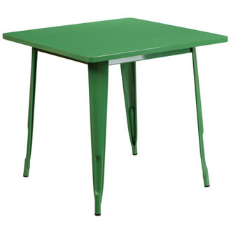 Feodora 315 Square Metal Indoor-Outdoor Table