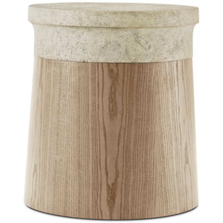 Catalina Stone Top End Table