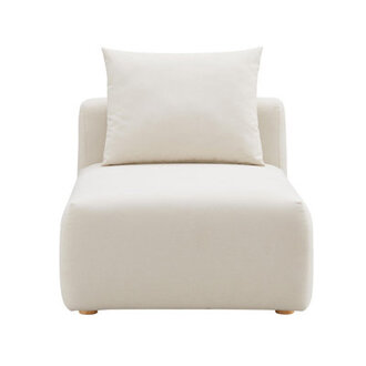 Gainsborough Cream Performance Linen Modular Armless Chair