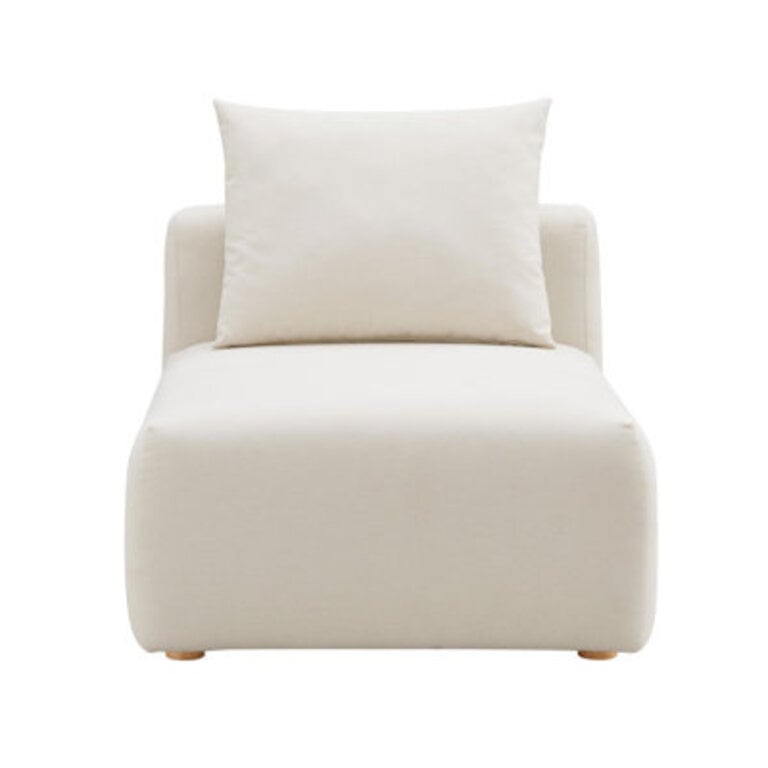 Gainsborough Cream Performance Linen Modular Armless Chair