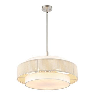 Reenat 5-Light Dimmable Drum Chandelier